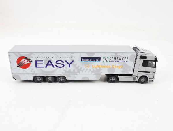 Wiking H0 Modellauto Koffer LKW MB Actros 1843 Easy Lufthansa Schenker 1:87