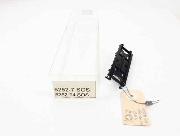 E1641 Fleischmann H0 5252 Prototyp Handmuster Fahrwerk 990 137 DB / Plombe