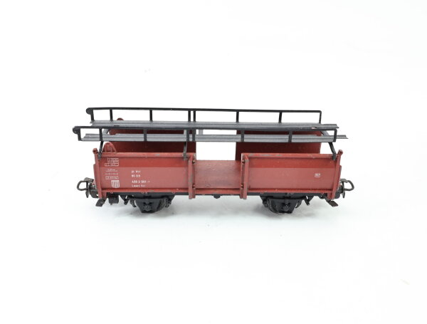 Märklin H0 4612 Güterwagen Autotransportwagen unbeladen 433 2 001-7 DB braun