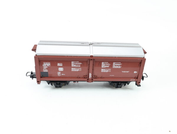 Trix H0 23570 Güterwagen Hubschiebedachwagen 577 1 151-5 Tis 858 braun DB AC