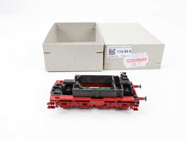 E1641 Fleischmann H0 404113 Ersatzteil Tenderfahrgestell ohne Motor