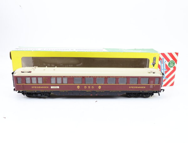 E1641 Fleischmann H0 1503 Personenwagen Speisewagen WR4üe 1160 DSG / Licht