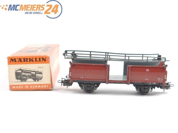 E481 Märklin H0 4612 315/4 Güterwagen Autotransportwagen unbeladen 869 160 DB