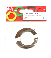 Busch 5794-Litze Micro-Kabel braun 0,05 mm²...