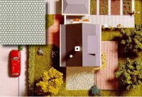 Busch H0 TT 7036 Dekoplatten: 2x Pflastersteine...