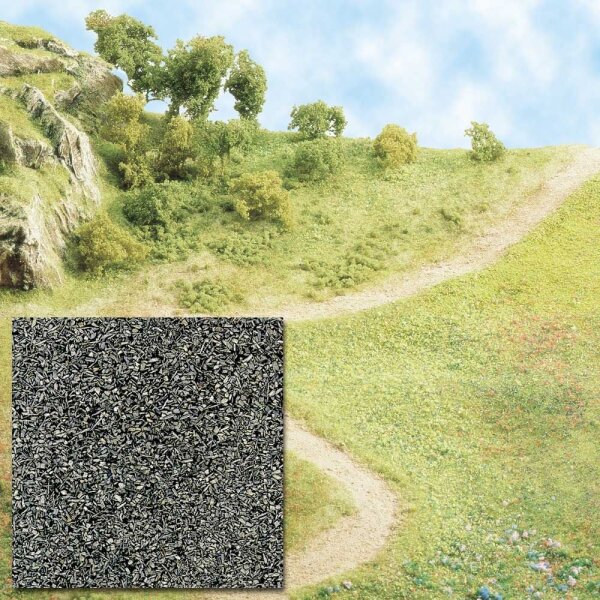 Busch 7057 Streupulver grau für Steine, Felsen & Böden Streumaterial 40g