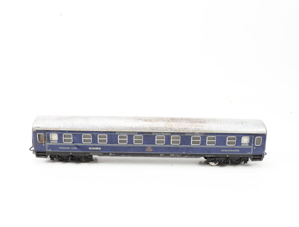 Märklin H0 4029 Personenwagen Schlafwagen 4581 CIWL blau / Blech