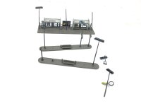 Vollmer H0 27268/27269 Gebäude Bushaltestelle mit Wartehäuschen + 2x Bus-Stop
