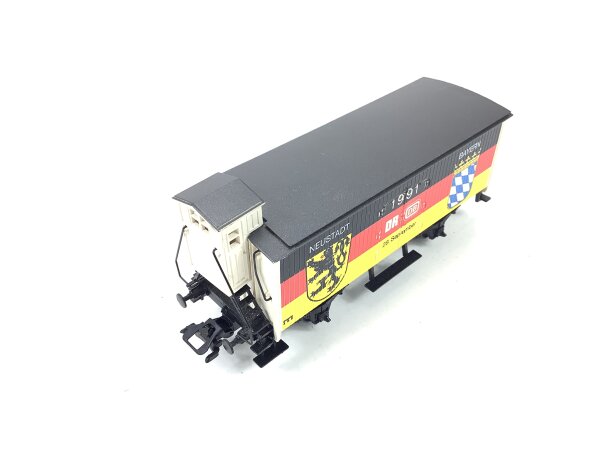 Märklin H0 31748 Güterwagen mit Bremserhaus "1991 DR DB 28.September"/ NEM MHI