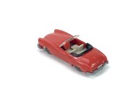 Wiking H0 386/1A Modellauto PKW Mercedes 190 SL Cabrio orangerot 1:87