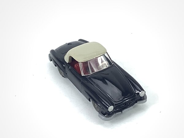 Wiking H0 385/5C Modellauto PKW Mercedes 190 SL Coupé schwarz 1:87