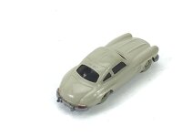 Wiking H0 387/1D Modellauto PKW Mercedes 300 SL Coupé hellgelbgrau 1:87