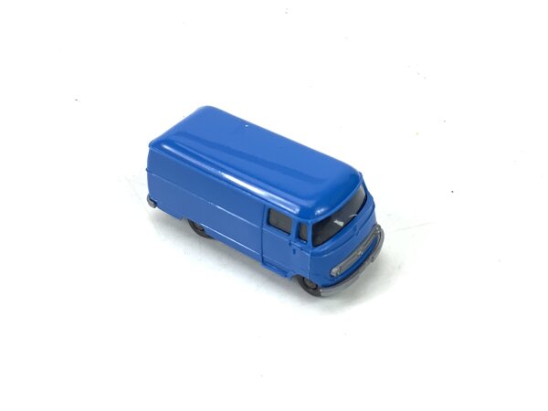 Wiking H0 404/1B Modellauto Kleintransporter MB L 319 Kasten himmelblau ~ 1:87