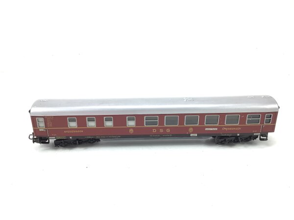 Märklin H0 4024 Personenwagen Speisewagen DB001001 36201 DSG rot / Blech