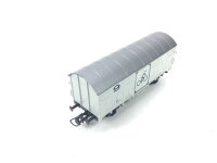 Roco H0 gedeckter Güterwagen Bahnhofswagen Nr. 9 - 51 212-9 weiß DB / NEM