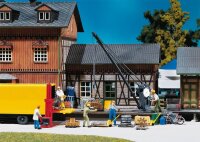 Faller H0 120129 Gebäude-Bausatz Verladekran 1:87