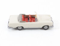 Wiking H0 382/2C Modellauto PKW Mercedes 280 SE Cabrio braunweiß 1:87