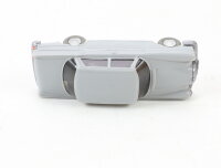 Wiking H0 378/1D Modellauto PKW Mercedes 220 Heckflosse silbergrau 1:87