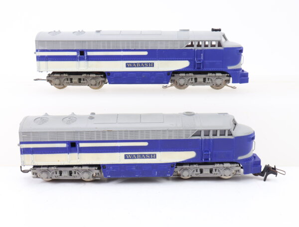 Trix Express / Rivarossi H0 2268 US Diesellok "WABASH" A- u. B-Unit / 3-L-DC