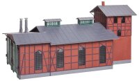 Faller H0 120161 Gebäude-Bausatz Lokschuppen, 2-ständig 1:87