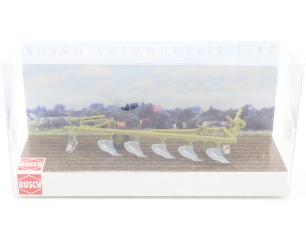 Busch H0 42850 Modellauto Zusatzteil Pflug Fortschritt B200 1:87