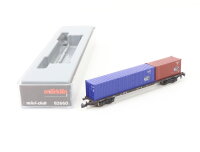 Märklin Z 82660 Güterwagen Containertragwagen...