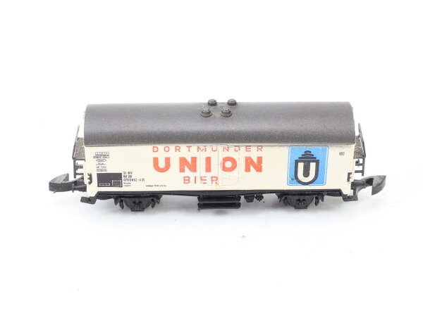 Märklin Spur Z 8601 Güterwagen Bierwagen "Dortmunder Union Bier" 073 0 652-9 DB