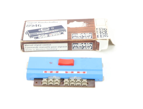 Märklin mini-club Spur Z 8946 Fernschalter Signal-Handschalter blau 1:220 / OVP