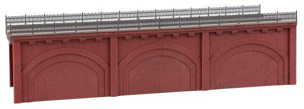 Faller H0 120573 Arkaden mit Gleisbett Stützmauer Hochbahntrasse Bausatz 1:87