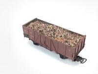 Piko H0 offener Güterwagen Hochbordwagen mit Ladung...