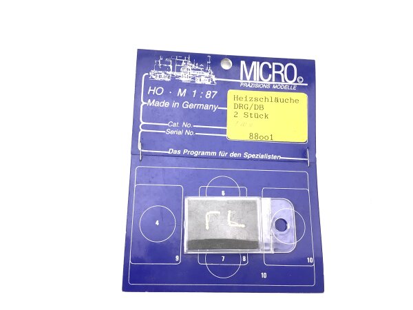 Micro Präzisions Modelle 88001 Heizschläuche DRG/DB 2 Stück 1:87