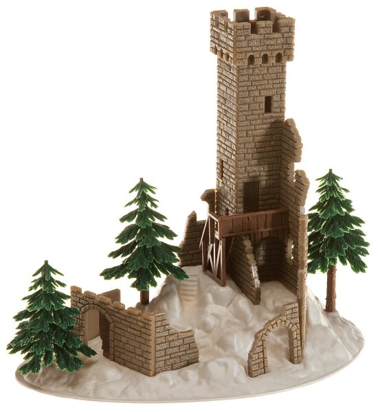 Faller H0 130285 Gebäude-Bausatz Burgruine aus der Ritterzeit 1:87