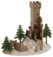 Faller H0 130285 Gebäude-Bausatz Burgruine aus der Ritterzeit 1:87