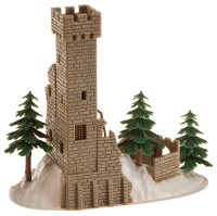 Faller H0 130285 Gebäude-Bausatz Burgruine aus der Ritterzeit 1:87