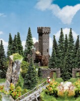 Faller H0 130285 Gebäude-Bausatz Burgruine aus der Ritterzeit 1:87
