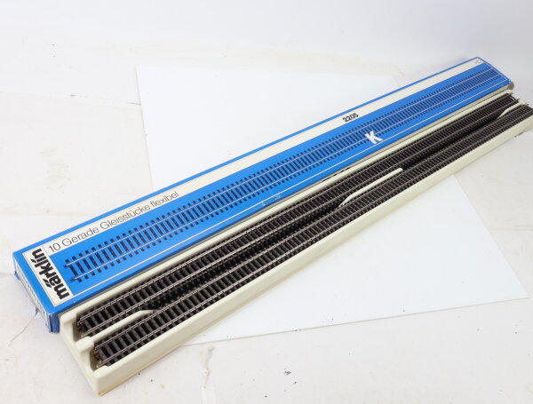 Märklin H0 2205 10x K-Gleis Flexgleis Vollprofil 900mm