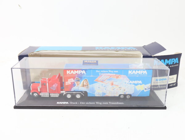 Skyline H0 LKW Sattelzug Kampa Show Truck Exclusive Häuser Limited Edition 1:87