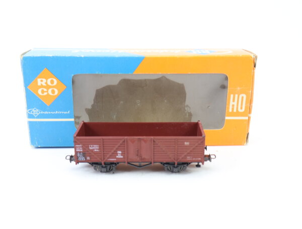 Roco H0 4309 offener Güterwagen Hochbordwagen 766 056 DB braun / OVP AC