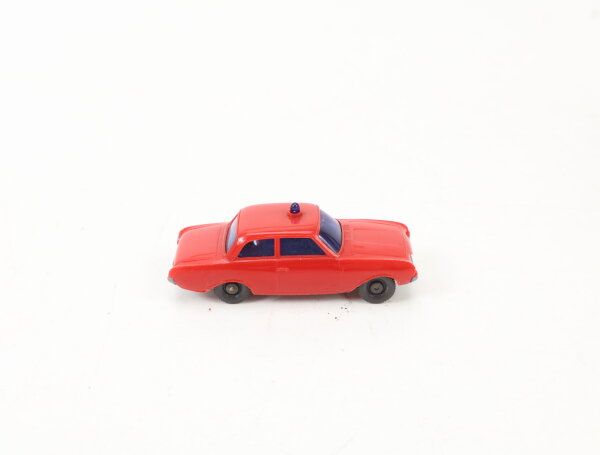 Wiking H0 1043/2 Modellauto Brandmeister Ford 17M Badewanne rot ~ 1:87