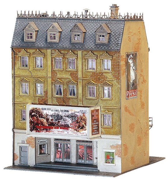 Faller H0 130449 Gebäude-Bausatz Stadtkino Belaria mehrstöckig Wohnhaus 1:87