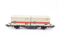 Märklin H0 4664 Güterwagen Containertragwagen mit Container 042 0 606-4 DB