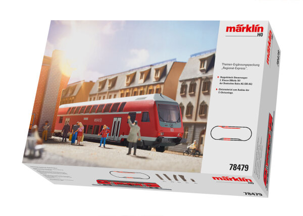Märklin H0 78479 Personenwagen Regional-Express Doppelstock-Steuerwagen 2.Kl. DB