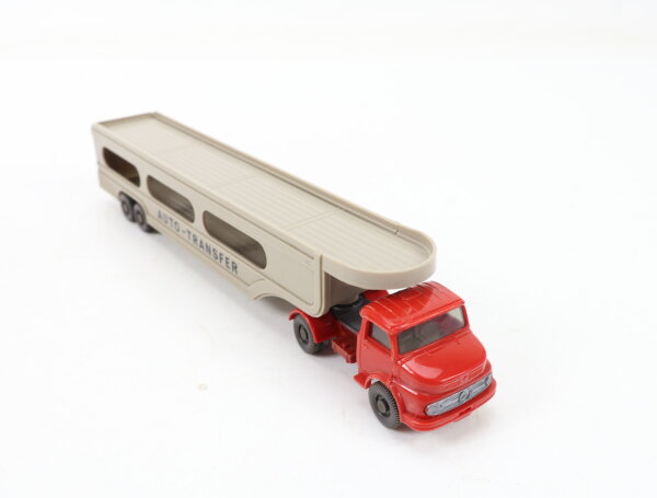 Wiking H0 826/2CA Modellauto LKW PKW-Transporter MB 1413 Auto-Transfer 1:87