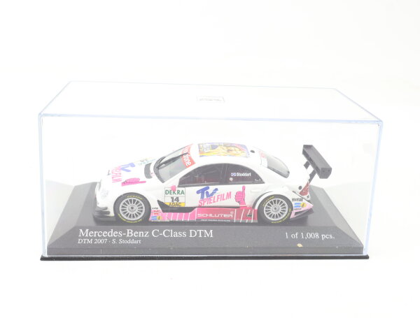 Minichamps Modellauto Rennwagen DTM 2007 MB C-Class S.Stoddart 1:43