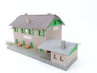 Faller H0 131288 Gebäude Bahnhof Steinbach / Neufeld gebaut
