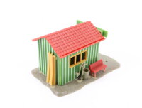 Faller H0 aus B-590 Gebäude Schrebergarten Gartenhaus "Villa Sorgenfrei" gebaut