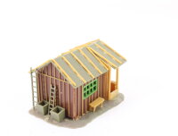 Faller H0 aus B-590 Gebäude Schrebergarten Gartenhaus gebaut