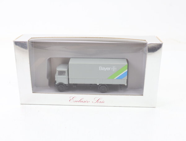 Herpa H0 Exclusive Serie Pritschen LKW MB Bayer 1:87