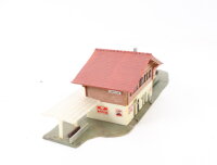 Kibri N B-509 Gebäude Bahnhofsgebäude Bahnhof "Schönried" gebaut