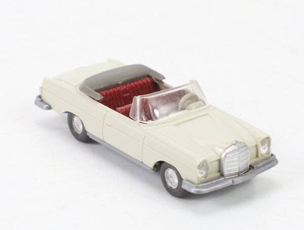 Wiking H0 382/3E Modellauto PKW Mercedes 280 SE Cabrio perlweiß 1:87